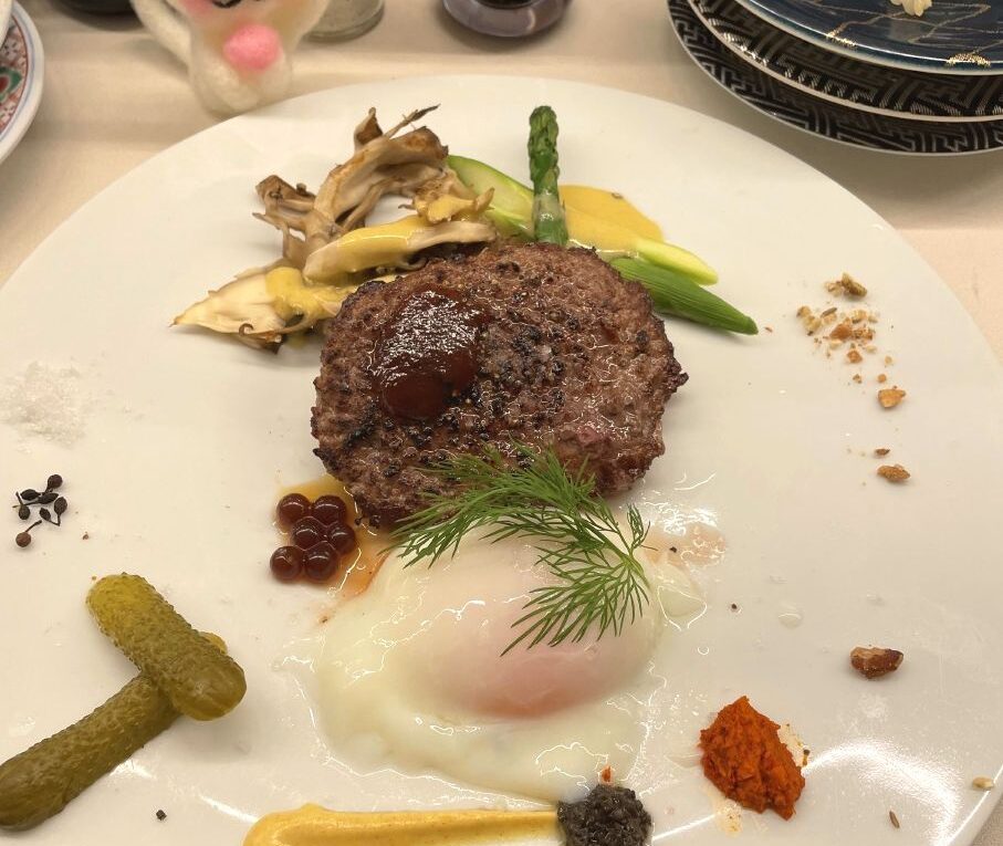あじわい回転寿司 禅 フランス式ハンバーグ